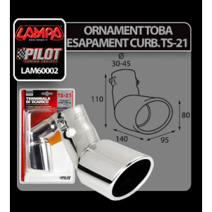 Ornament toba esapament curbat TS-21