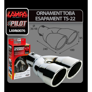 Ornament toba esapament dublu TS-22