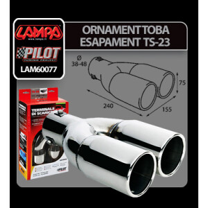 Ornament toba esapament dublu TS-23