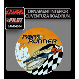 Ornament interior cu ventuza - Road Runner