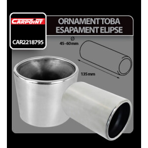 Ornament toba esapament inox Elipse