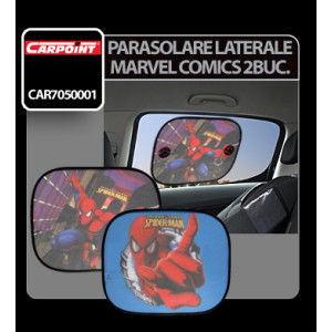 Parasolare laterale cu ventuze Marvel Comics 2buc - Spiderman