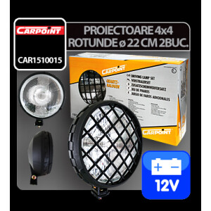 Proiectoare 4x4 rotunde ø 22cm 2buc