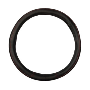 Husa volan Griprite - M - Ø 37/39cm - Negru/Rosu