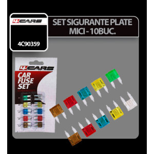 Set sigurante plate mici 10buc - 4Cars