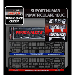 Suport numar inmatriculare Accesorii Auto / Tuning Shop 1buc