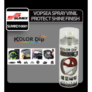 Vopsea spray cauciucata Kolor Dip 400ml - Lac protectie lucios