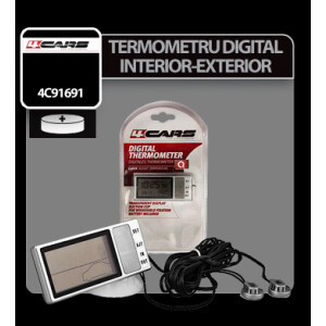 Termometru interior - exterior digital 4Cars