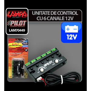 Unitate de control 6 in 1 - 12V