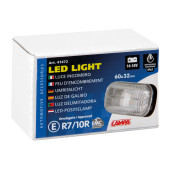 Lampa gabarit cu 4 LED-uri 10/30V - Alb