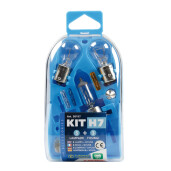 Kit becuri si sigurante 8buc, 12V - halogen H7