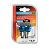 Bec Blu-Xe 21W 12V cap metal BA15s 2buc