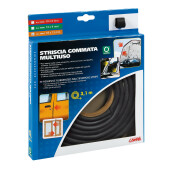 Cheder cauciucat universal cu adeziv 310cm - 18x13mm