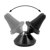 Suport telefon mobil magnetic cu fixare la grila de ventilatie