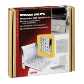 Treapta pliabila din metal pentru oblon 