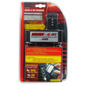 Priza tripla bricheta cu USB si telecomanda Duo-4 IR 24V