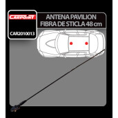 Antena pavilion fibra de sticla Carpoint - 48cm