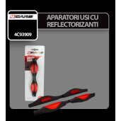 Aparatori usi cu reflectorizant - 2buc - Rosu