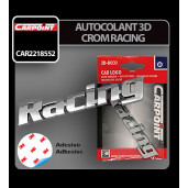 Autocolant 3D crom Racing Carpoint