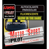 Autocolant parasolar Motor Sport 130x24cm - Fluorescent
