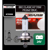 Bec halogen 24V - H7 - 70W - PX26d 1buc 4Cars 
