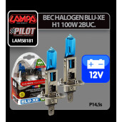 Bec halogen Blu-Xe  H1 100W P14,5s 12V 2buc