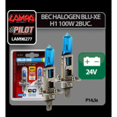 Bec halogen Blu-Xe  H1 100W P14,5s 24V 2buc