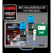 Bec halogen Blu-Xe  H3 70W PK22s 24V 2buc