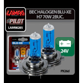 Bec halogen Blu-Xe  H7 70W PX26d 24V 2buc