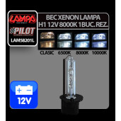 Bec Xenon H.I.D. Lampa H1 12V - 8000K - 1buc