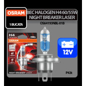 Bec Osram H4 60/55W P43t 12V Night Breaker Laser 1buc