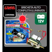 Bricheta auto completa iluminata K2 - Ø 21mm - 12V