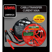 Cablu transfer curent 450cm 12/24V 500A - Lampa