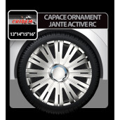Capace roti auto Active RC 4buc - Argintiu - 15''