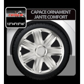 Capace roti auto Comfort 4buc - Argintiu - 13''