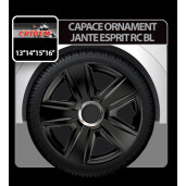 Capace roti auto Esprit RC BL 4buc - Negru - 15''