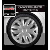 Capace roti auto Lotus 4buc - Argintiu - 13''