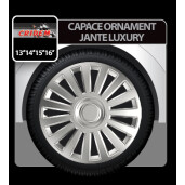 Capace roti auto Luxury 4buc - Argintiu - 16''