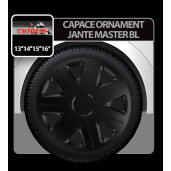 Capace roti auto Master BL 4buc - Negru - 13''