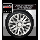 Capace roti auto Royal RC 4buc - Argintiu - 15''