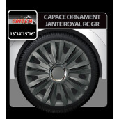 Capace roti auto Royal RC GR 4buc - Grafit - 14''