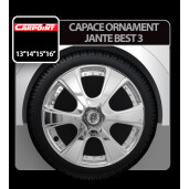 Capace roti auto Best 3 4buc - Crom - 13''
