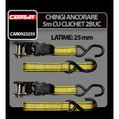 Chingi ancorare cu clichet si carlig Carpoint 2buc - 5m