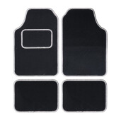 Covorase mocheta universale 4buc - Negru/Gri