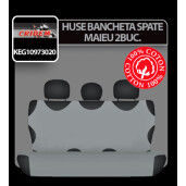 Huse bancheta spate maieu Koszulki 2buc - Gri