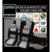 Huse scaun Eco Class Colori set 11buc - Gri