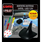 Imitatie antena Satel - Led 12V 5 culori