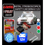 Instalatie stroboscopica Safety Car Seria II 12V - Verde