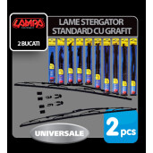 Lame stergator cu grafit Standard - 35cm (14") - 2buc