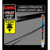 Lamele sterg parb cu clips Tergix Plus - 61cm - 6,5mm - 2buc